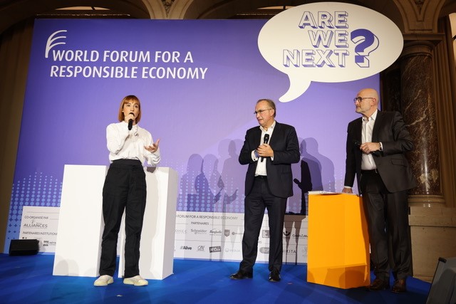 Photos of “Are We Next ?” : les acteurs du changement à la plénière d’ouverture du World Forum de Lille ! 
