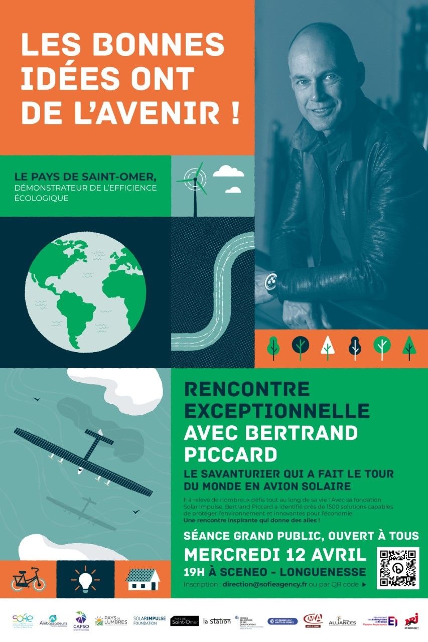 Photos of Bertrand Piccard : « sortir de nos habitudes pour être plus efficient »