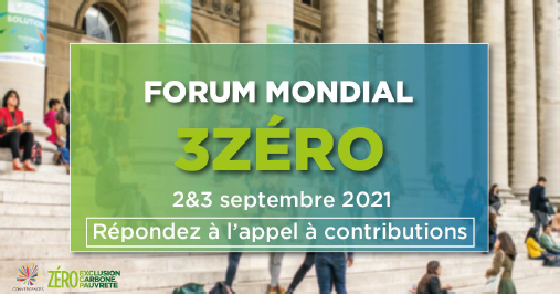 Appel à contribution pour le Forum Mondial 3Zéro