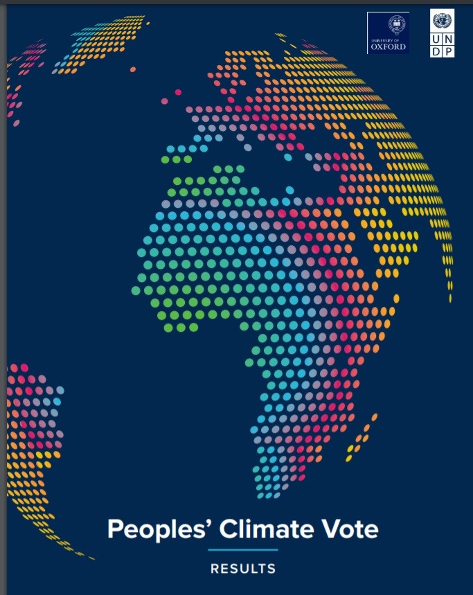 Photos of People’s Climate Vote : les deux tiers des citoyens du monde appellent au changement et à l’action climatique