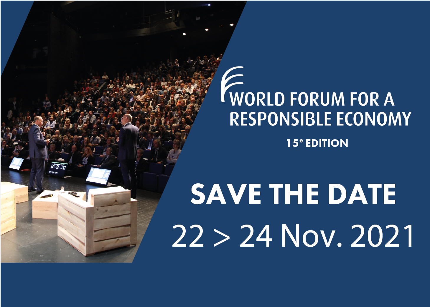 Photos of Save the date – Le World Forum revient en 2021