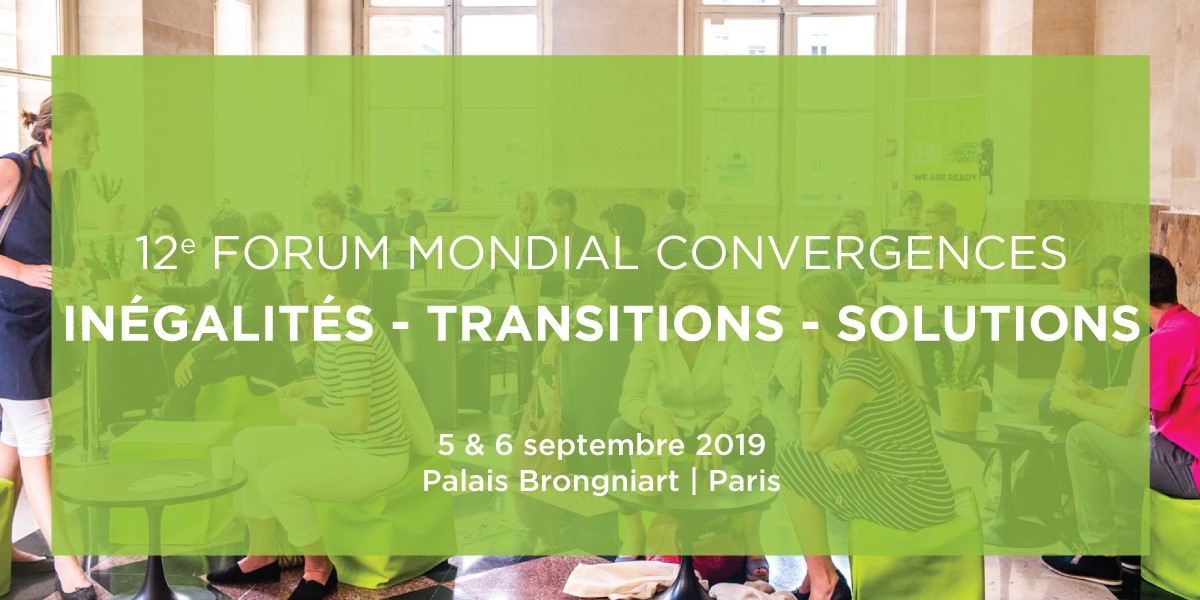 Photos of Participez au 12e Forum Mondial Convergences  « Inégalités – Transitions – Solutions » !
